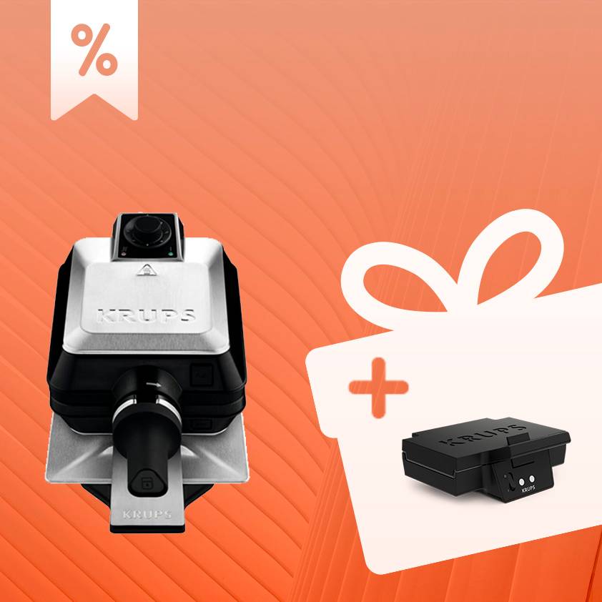 Set: Doppel-Waffeleisen FDD95D und FDK Iconic Sandwichmaker