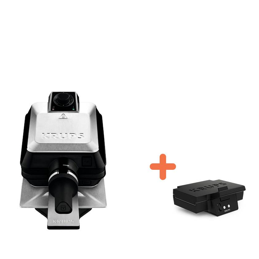 Set: Doppel-Waffeleisen FDD95D und FDK Iconic Sandwichmaker