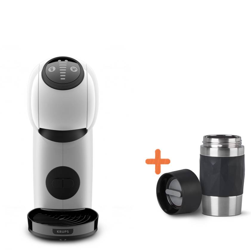 Set: Genio S weiß und Thermobecher von EMSA