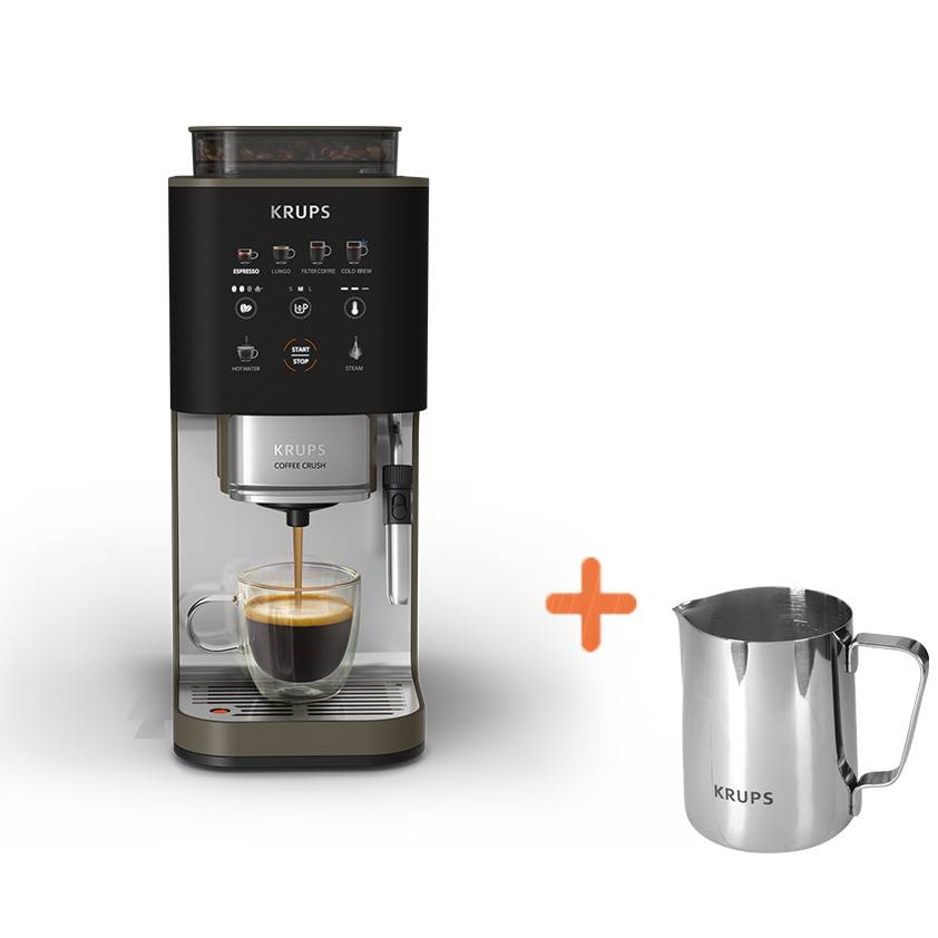 Coffee Crush Experience und Milchkännchen