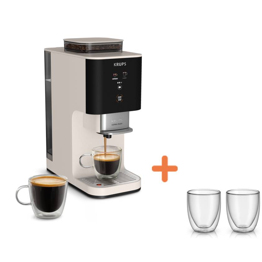 Coffee Crush Ivory & WMF Cappuccino Thermogläser